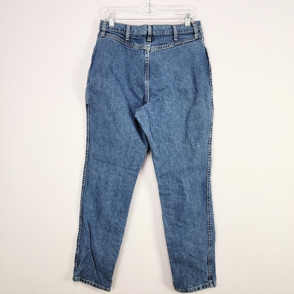 Vintage 80s Wrangler 13MWZ High Rise Straight Leg Jeans Women's "32" USA - Picture 8 of 15